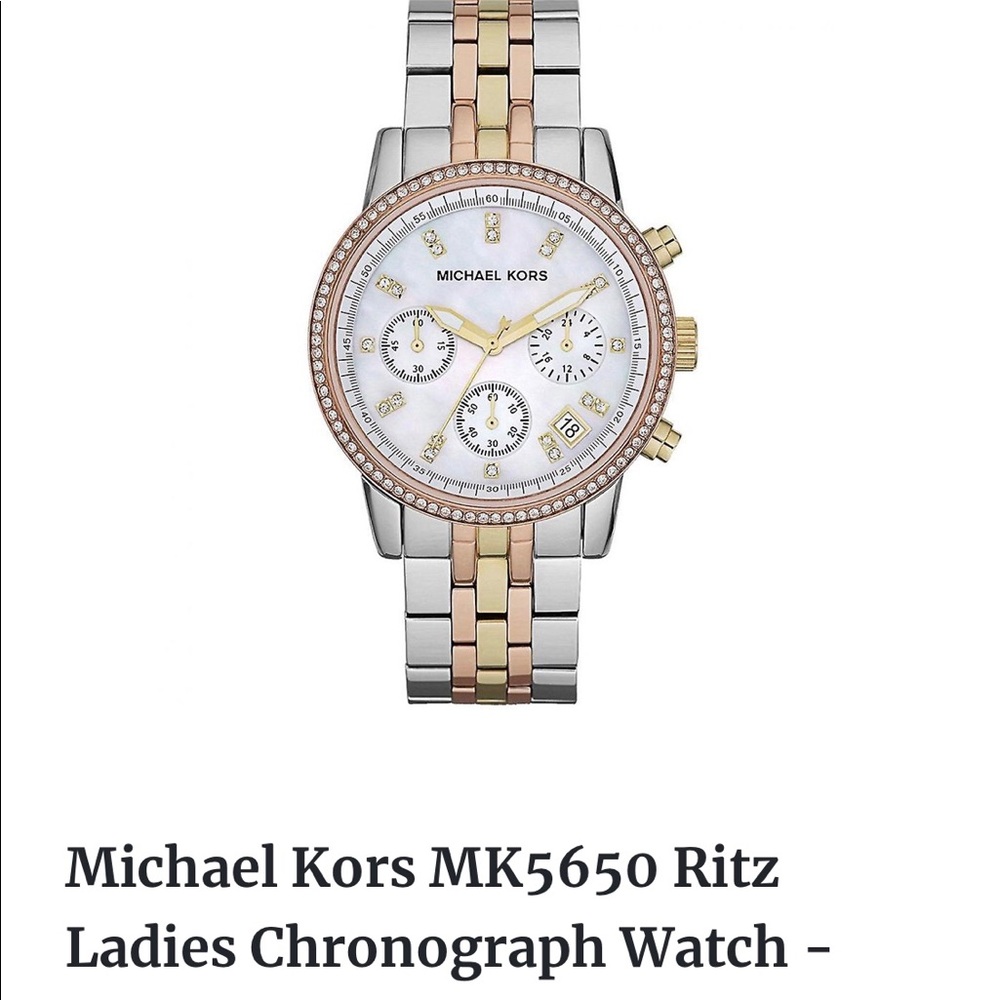 Women's Michael Kors Two Toned Watch